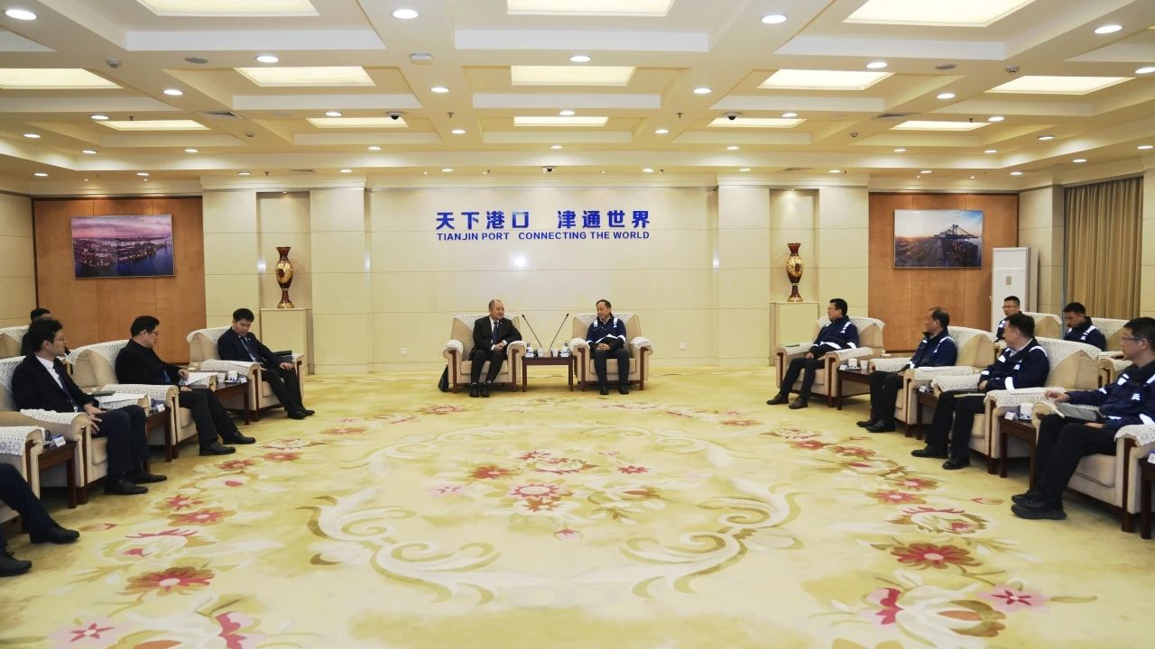 一航局领导到天津港集团、天航局走访交流