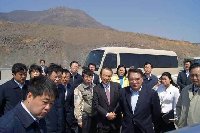 辽宁省委书记王珉视察公司长兴岛各项工程