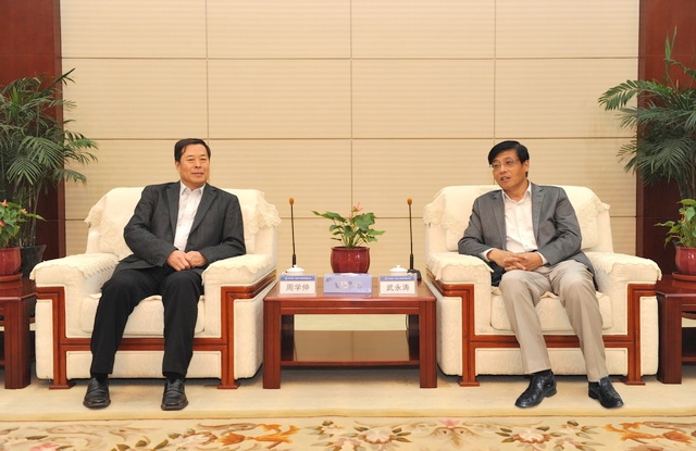 海洋石油工程股份有限公司领导拜会我公司