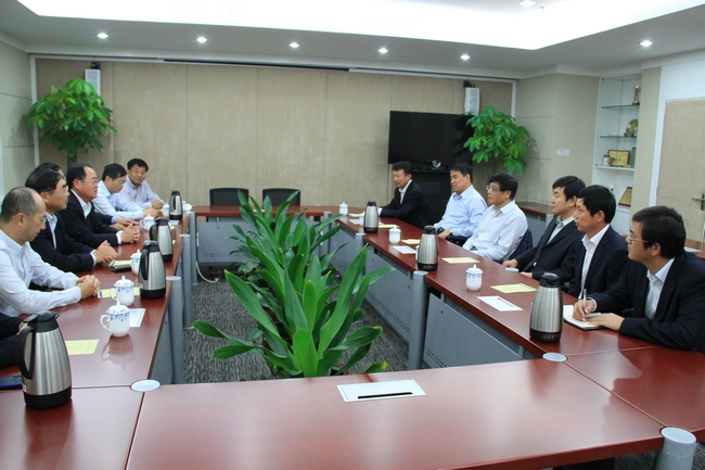 公司领导拜访招商局国际有限公司