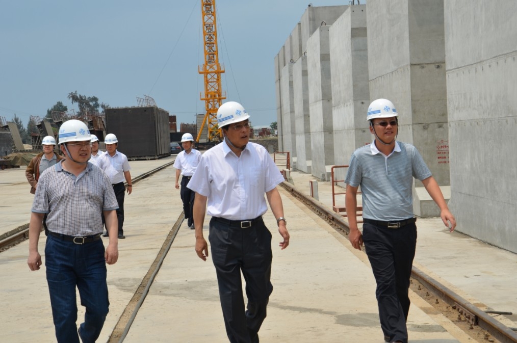 Wu Yongtao, Chairman of the Board, Inspected Projects in Hainan Province