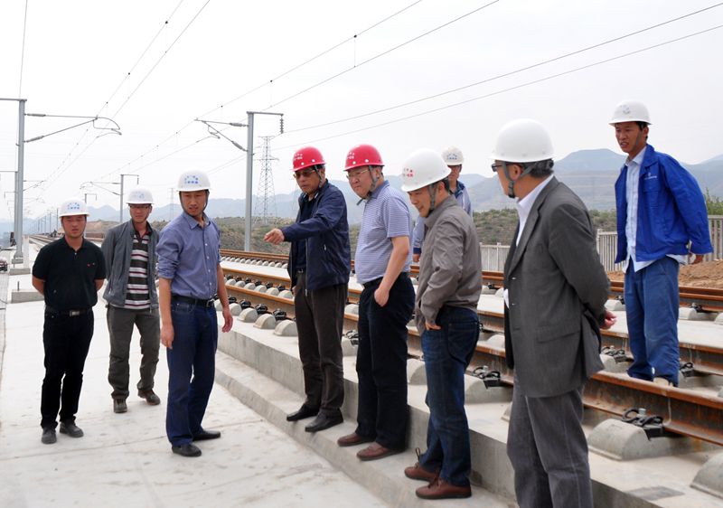 Wu Yongtao,Chairman of the Board,Inspected Lanxin Railway Project and Visited the Client 