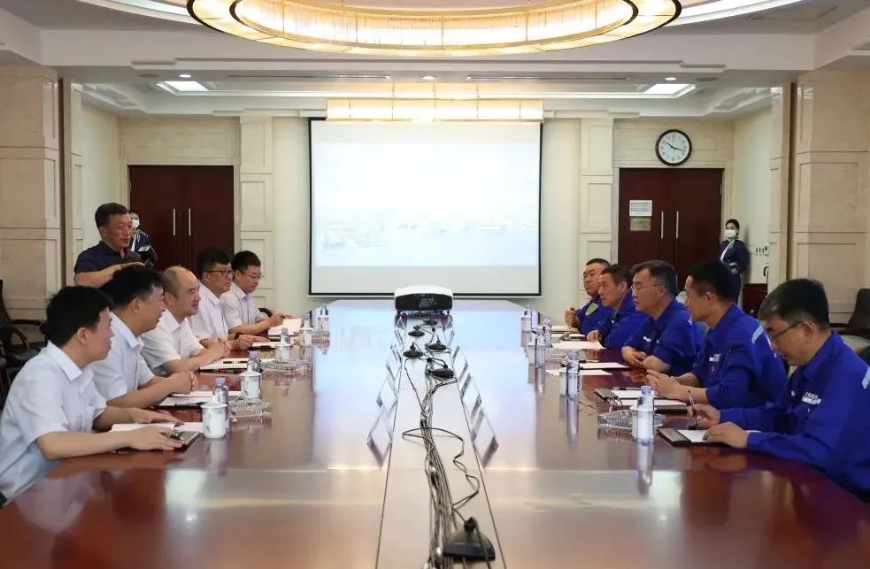 一航局领导到大船集团拜访交流